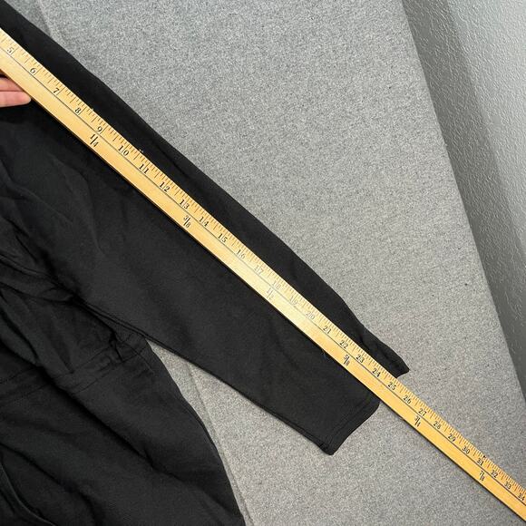 Belle by Kim Gravel Perfect Pique White Haute Zip Anorak Black Size X-Large - Picture 5 of 11